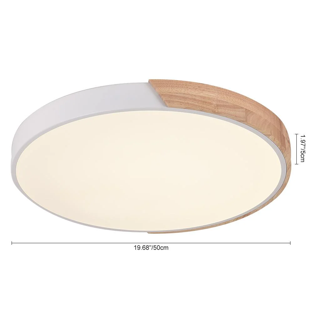 Minimalist LED Flush Mount Drum Light - Image 15