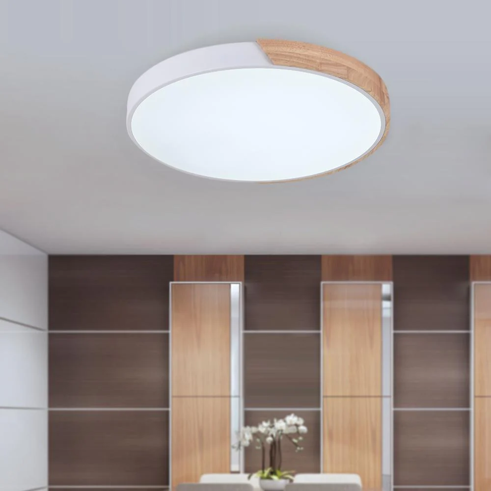 Minimalist LED Flush Mount Drum Light - Image 3