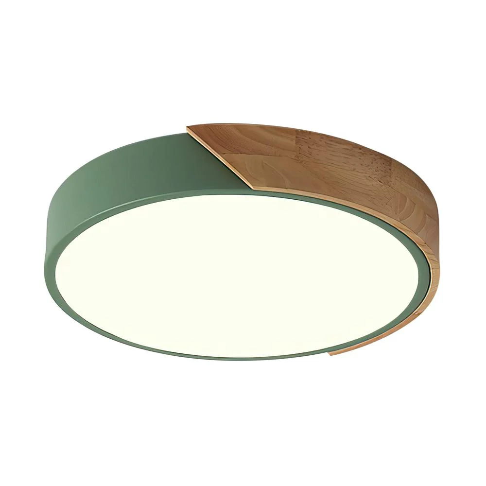 Minimalist LED Flush Mount Drum Light - Image 6