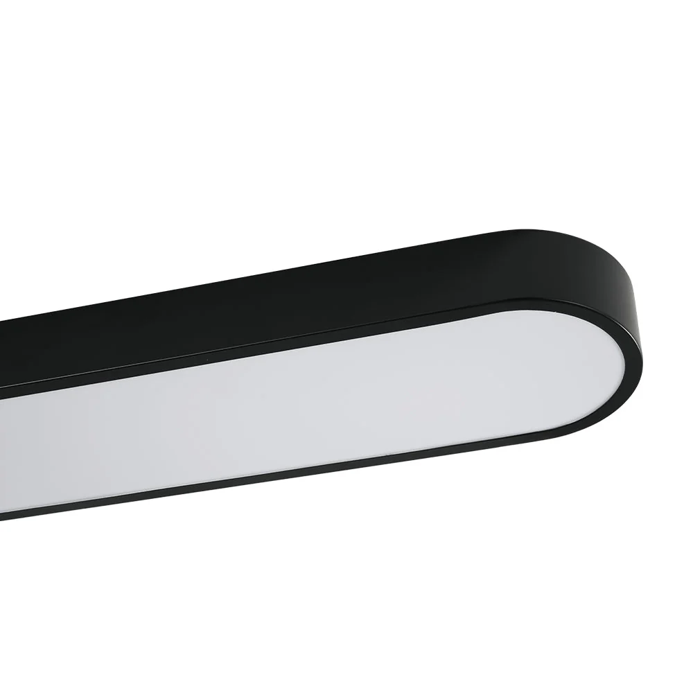 Minimalist Long Oval Dimmable LED Flush Mount Ceiling Light - Image 11