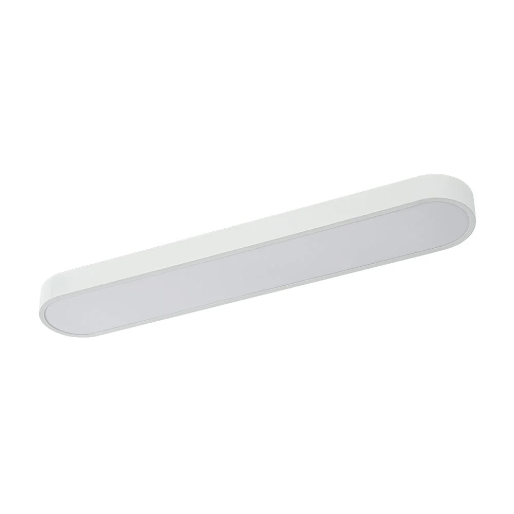 Minimalist Long Oval Dimmable LED Flush Mount Ceiling Light - Image 17
