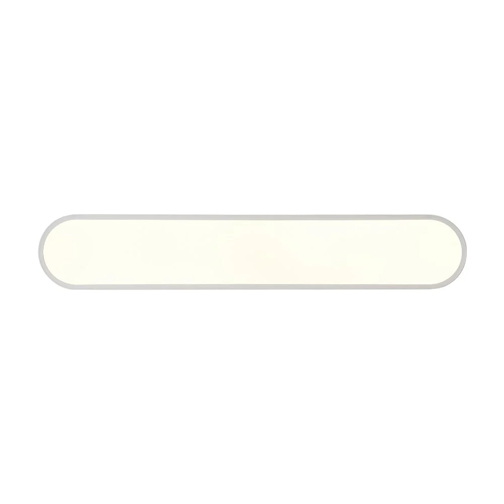 Minimalist Long Oval Dimmable LED Flush Mount Ceiling Light - Image 21