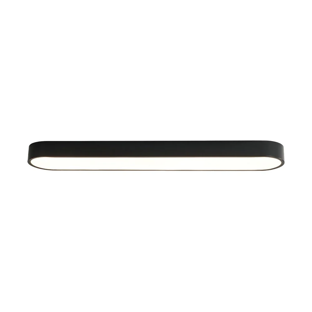 Minimalist Long Oval Dimmable LED Flush Mount Ceiling Light - Image 6