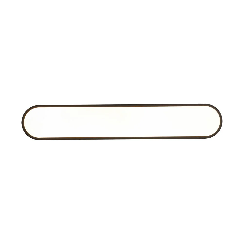 Minimalist Long Oval Dimmable LED Flush Mount Ceiling Light - Image 9