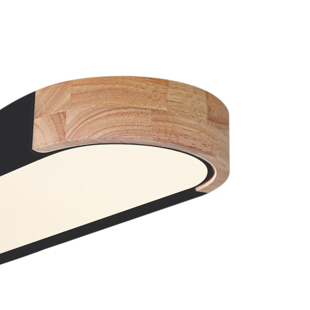 Dimmable Minimalist Long Oval Flush Mount LED Light - Image 20