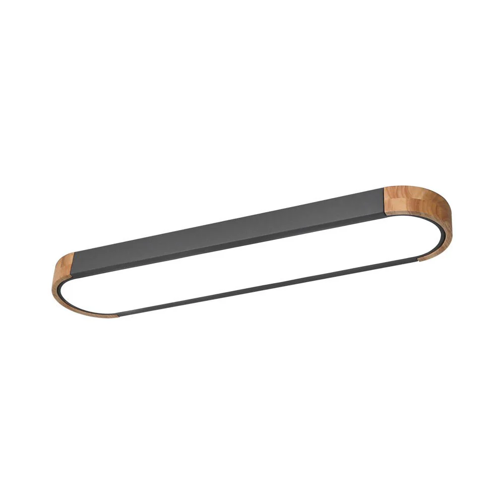 Dimmable Minimalist Long Oval Flush Mount LED Light - Image 24