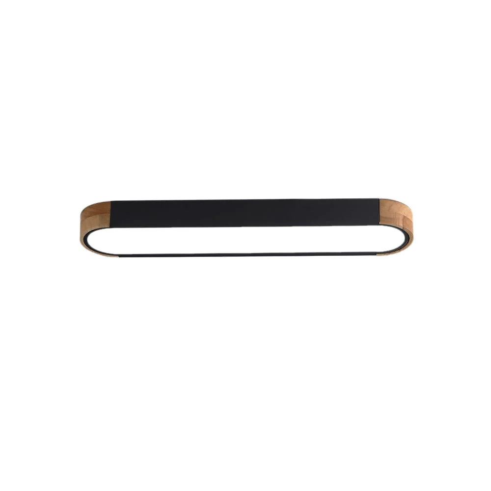 Dimmable Minimalist Long Oval Flush Mount LED Light - Image 26