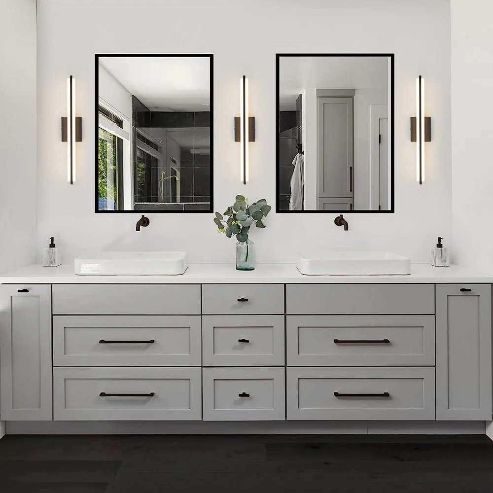 Minimalist Rectangle Dimmable LED Vanity Wall Light - Image 2