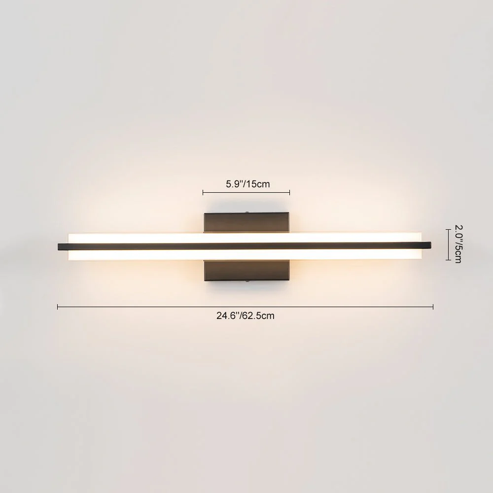 Minimalist Rectangle Dimmable LED Vanity Wall Light - Image 5