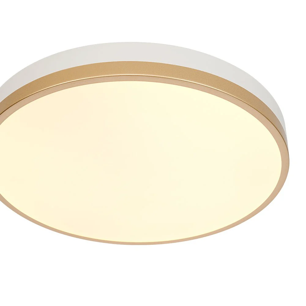 Scandinavian Round Dimmable LED Ceiling Light DIP Switch - Image 18