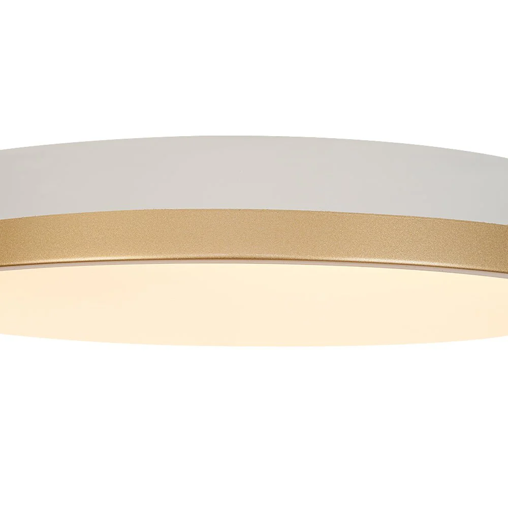 Scandinavian Round Dimmable LED Ceiling Light DIP Switch - Image 19