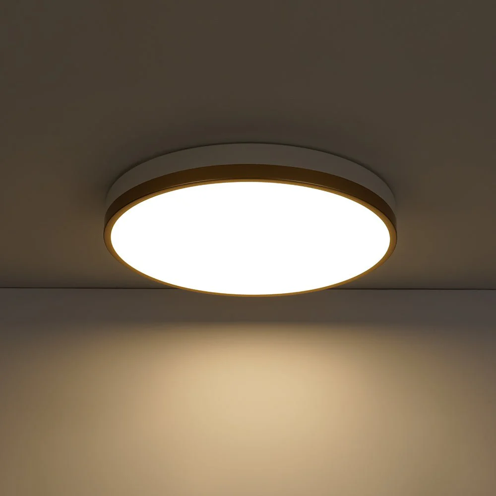 Scandinavian Round Dimmable LED Ceiling Light DIP Switch - Image 24