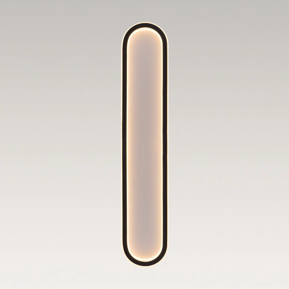 Minimalist Streamlined Oval Warm LED Ceiling Light - Image 22