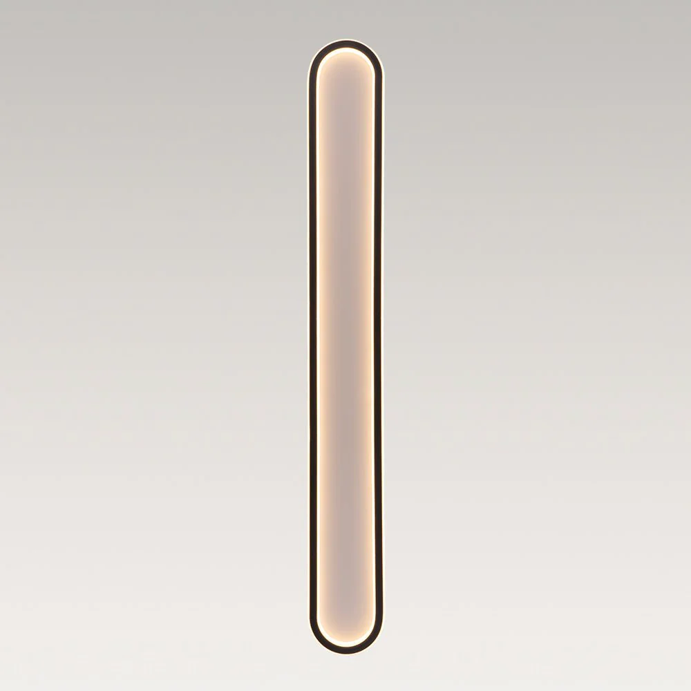 Minimalist Streamlined Oval Warm LED Ceiling Light - Image 28
