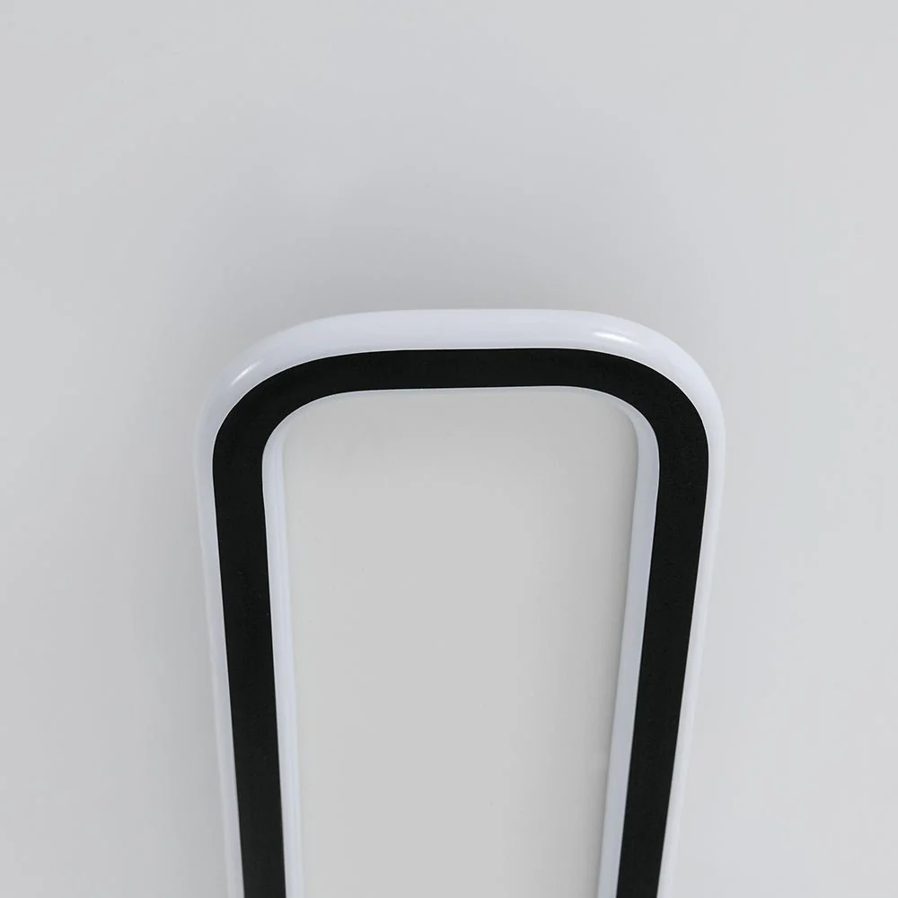 Minimalist Streamlined Rectangular Warm LED Ceiling Light - Image 13