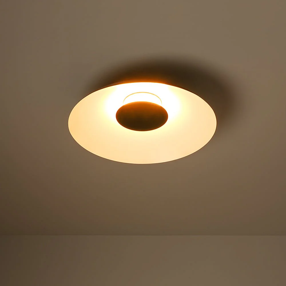 Minimalist Wide Flat Dome Dimmable LED Ceiling Light - Image 11