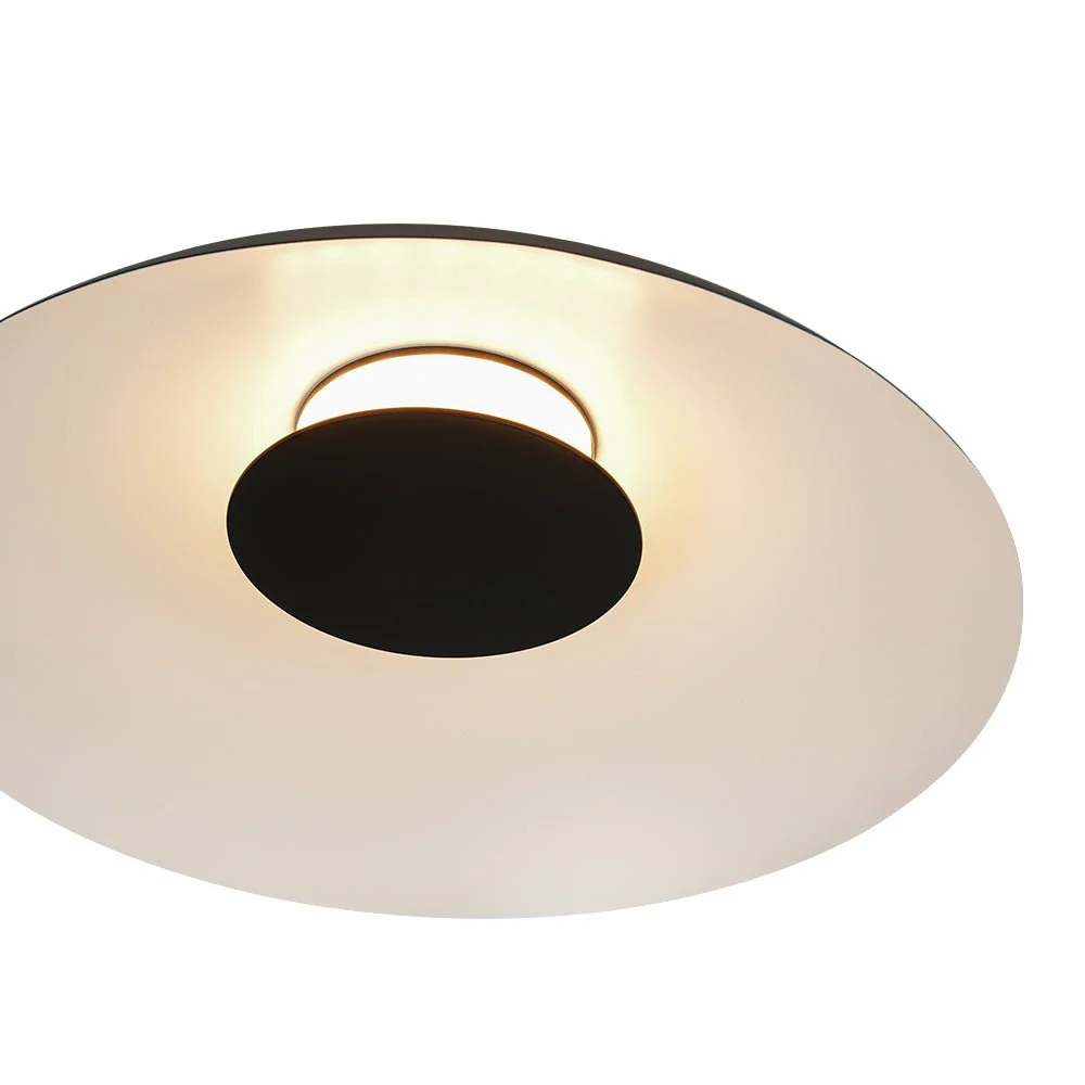 Minimalist Wide Flat Dome Dimmable LED Ceiling Light - Image 15