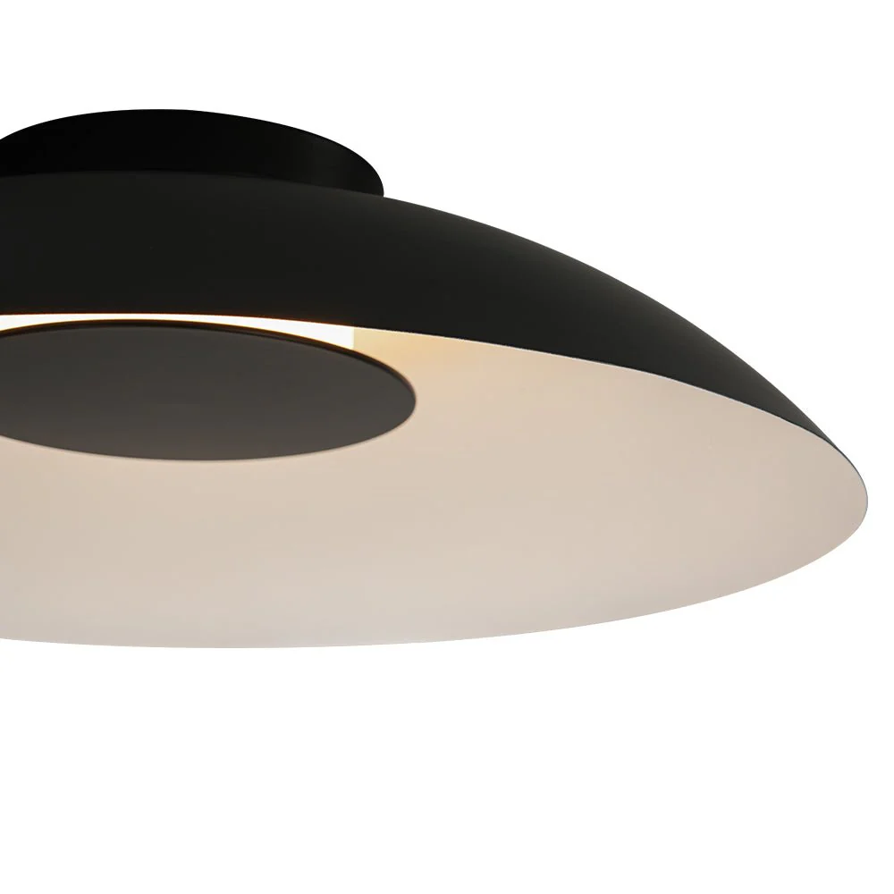 Minimalist Wide Flat Dome Dimmable LED Ceiling Light - Image 17