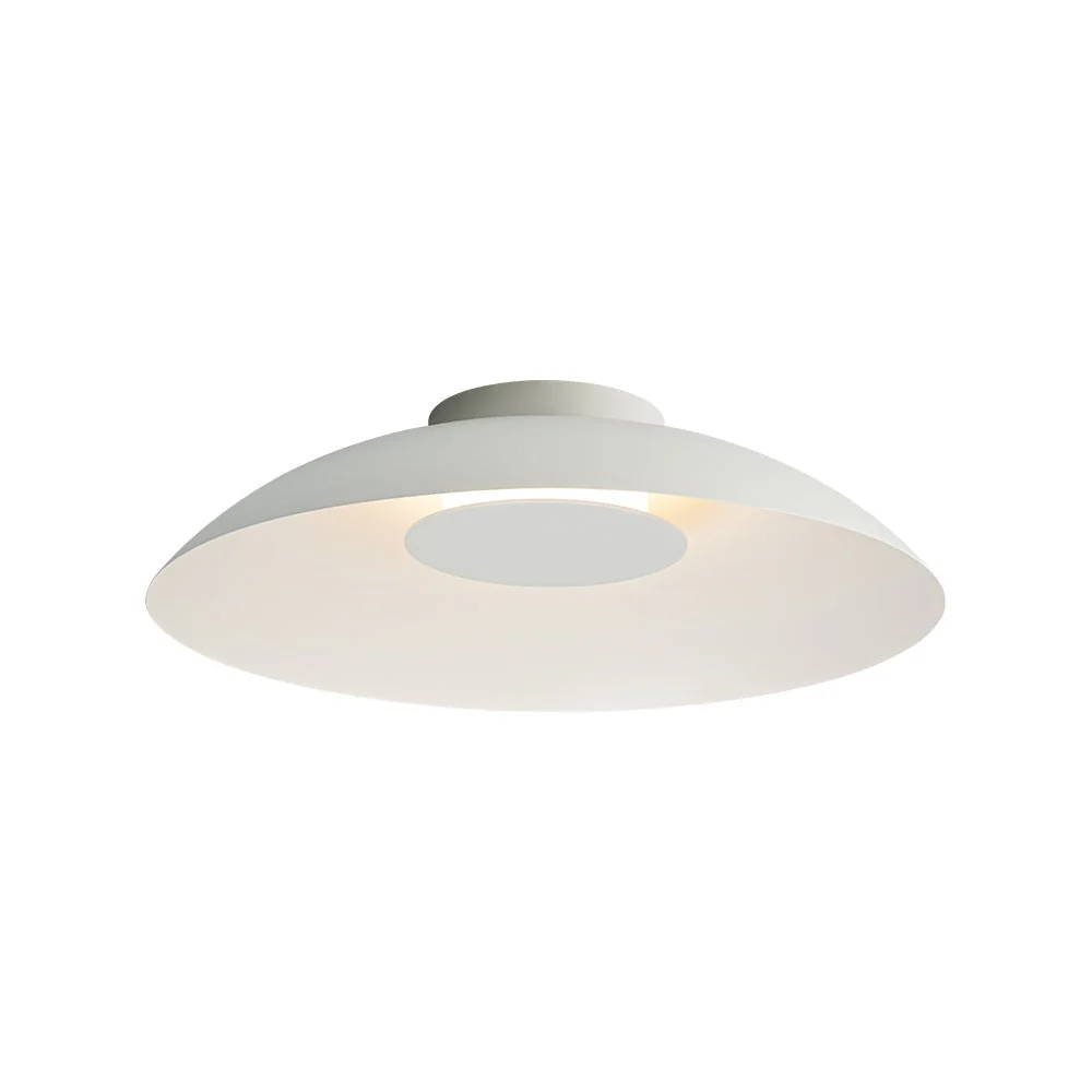 Minimalist Wide Flat Dome Dimmable LED Ceiling Light - Image 18