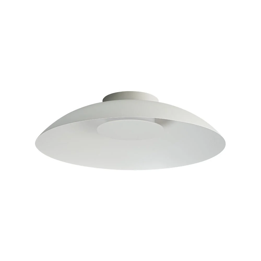 Minimalist Wide Flat Dome Dimmable LED Ceiling Light - Image 19