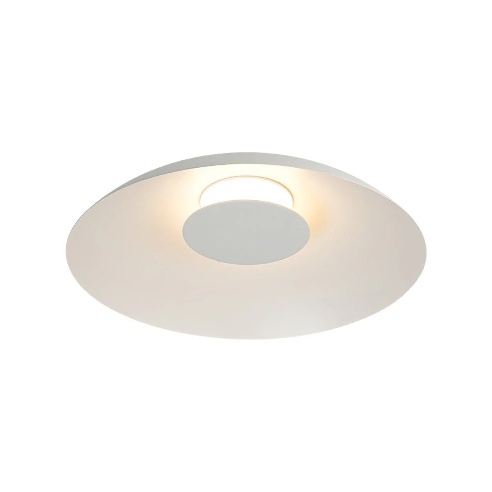 Minimalist Wide Flat Dome Dimmable LED Ceiling Light - Image 20