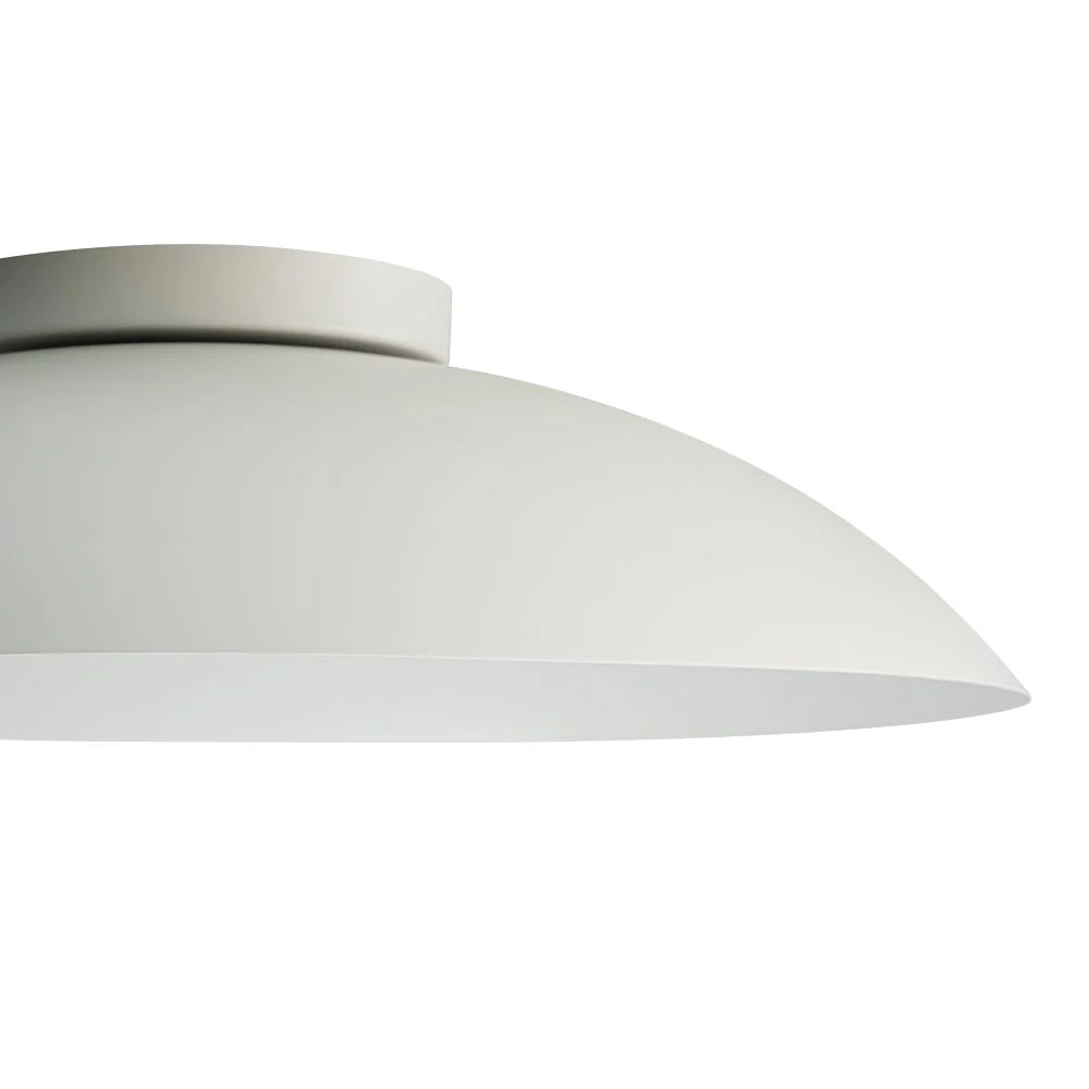 Minimalist Wide Flat Dome Dimmable LED Ceiling Light - Image 25