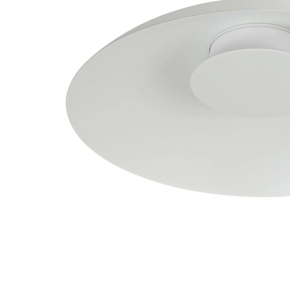 Minimalist Wide Flat Dome Dimmable LED Ceiling Light - Image 27