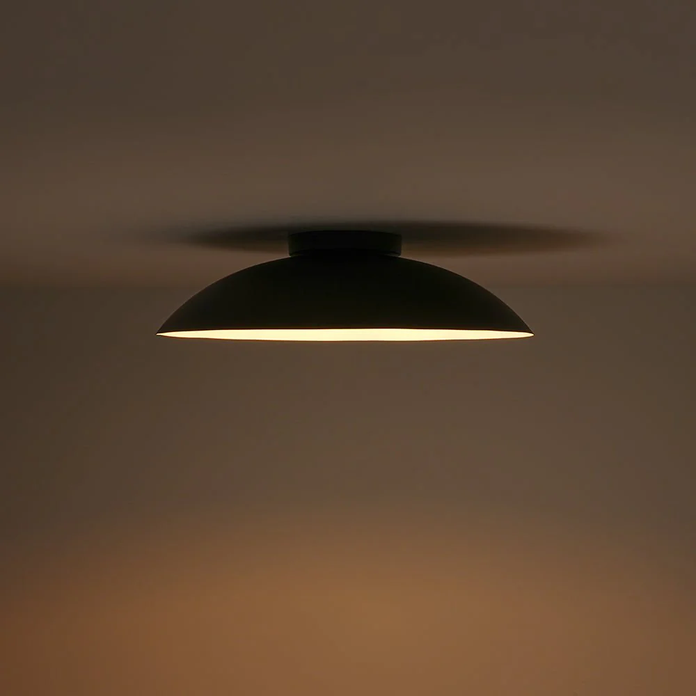 Minimalist Wide Flat Dome Dimmable LED Ceiling Light - Image 9