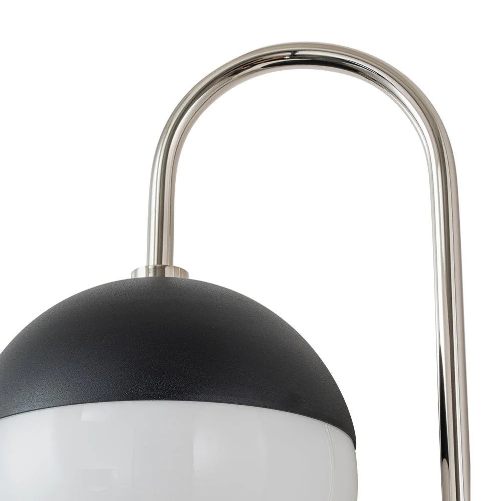 Modern 2-Light Double Goose Arm Globe Wall Sconce - Image 8