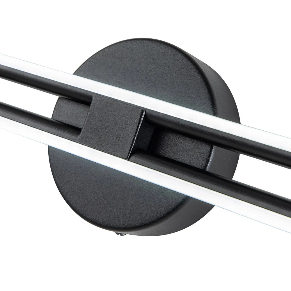 Dimmable Modern 2-Light Linear LED Wall Sconce Vanity Light - Image 6