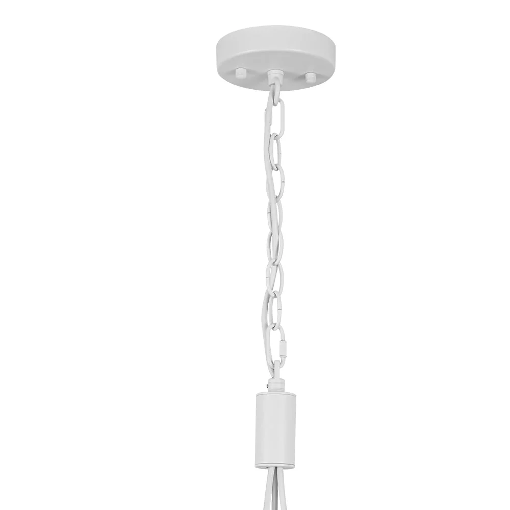 Modern 3-Light Cluster Metal Conical Shade Chandelier - Image 13