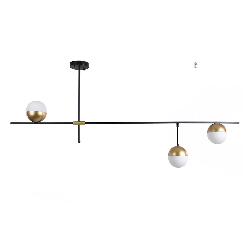 Modern 3-light Linear Island Lighting - Image 5