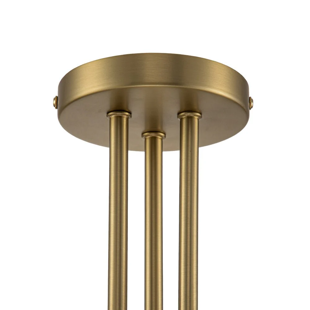 Modern 3-Light Opal Glass Globe Ceiling Light - Image 25