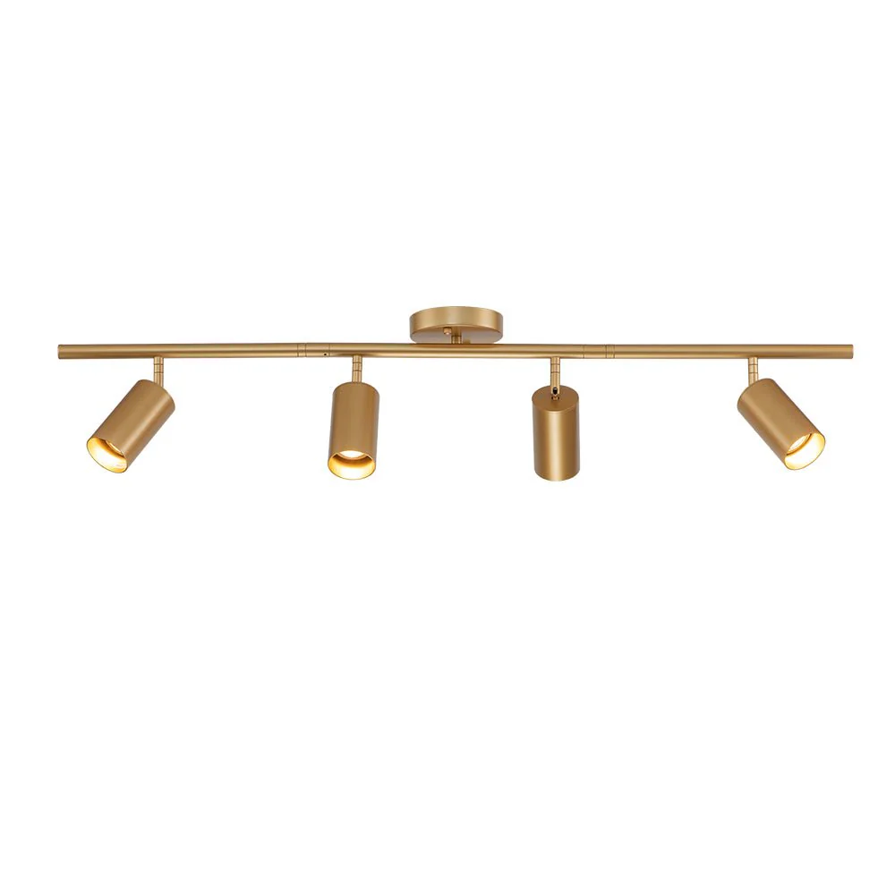 Modern 4-Light Linear Semi Flush Track Light - Image 5