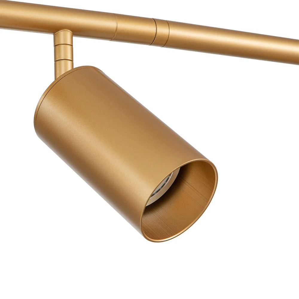 Modern 4-Light Linear Semi Flush Track Light - Image 7