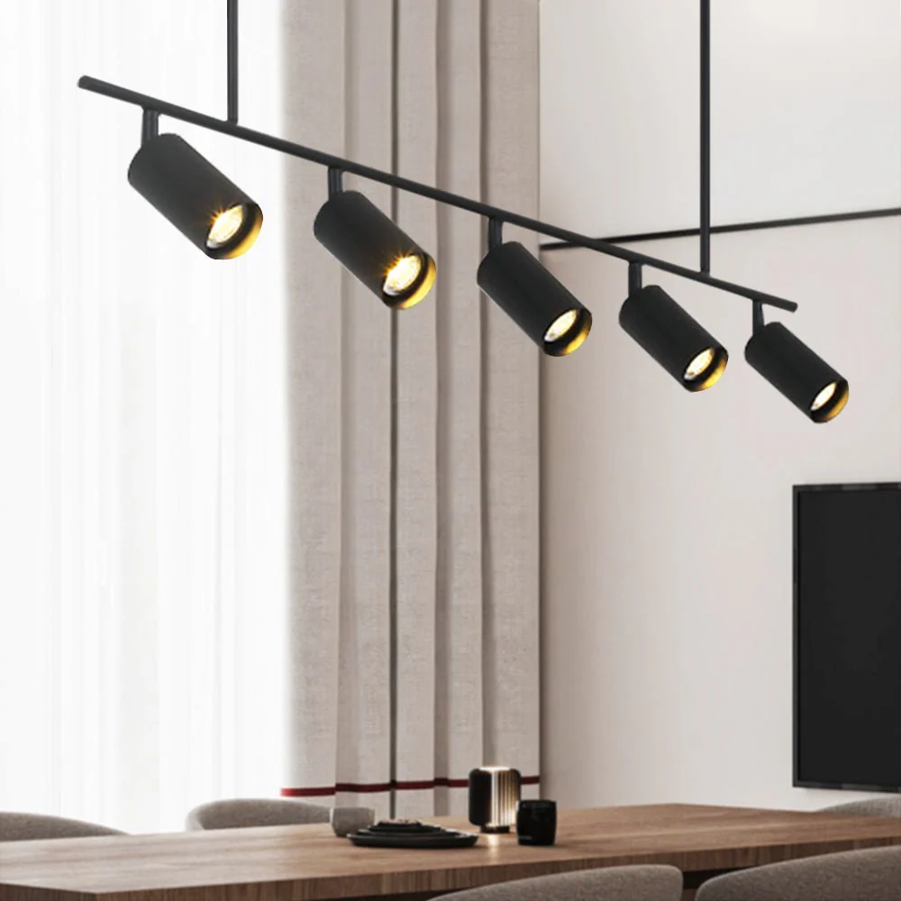 Modern 5-light Island Linear Track Light - Image 4