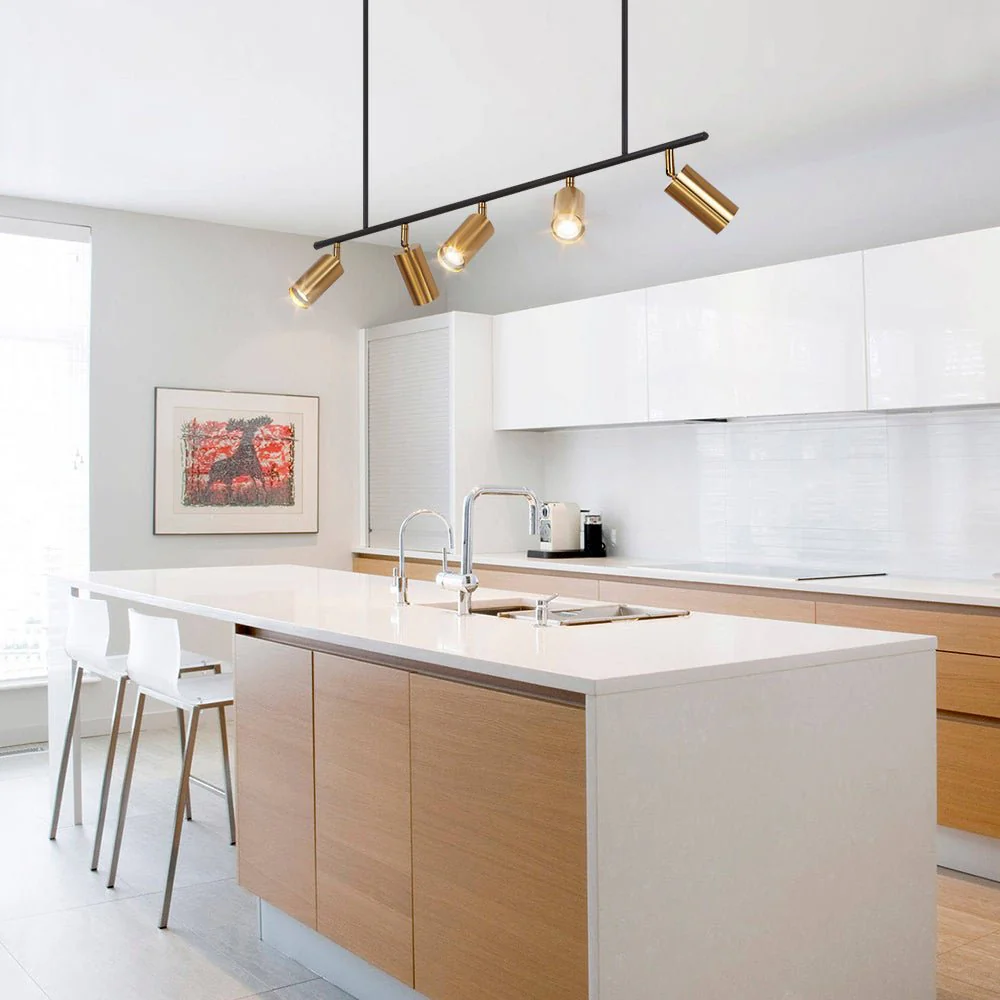 Modern 5-light Island Linear Track Light - Image 6