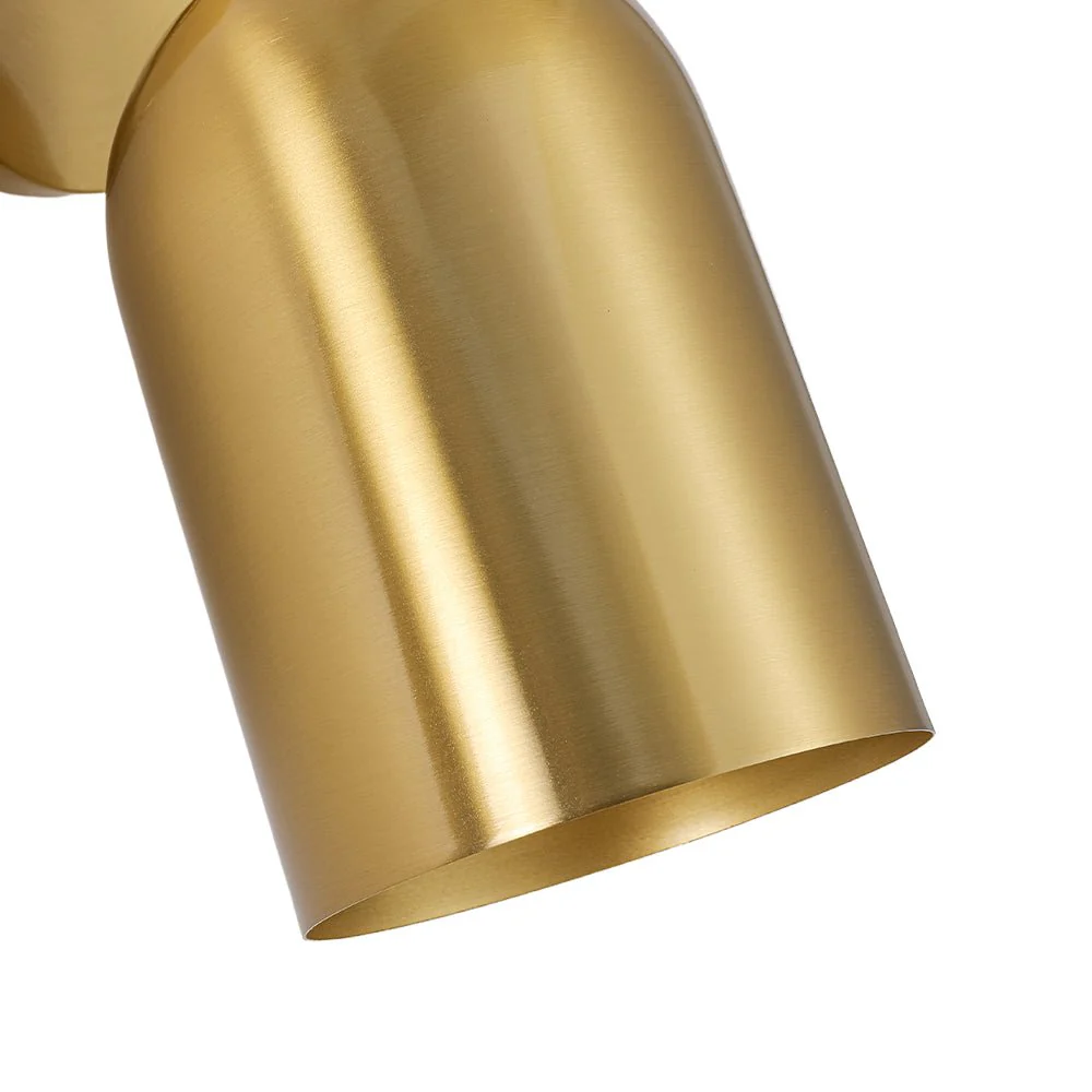 Modern Brass Adjustable Single Ceiling Spotlight Wall Light - Image 10