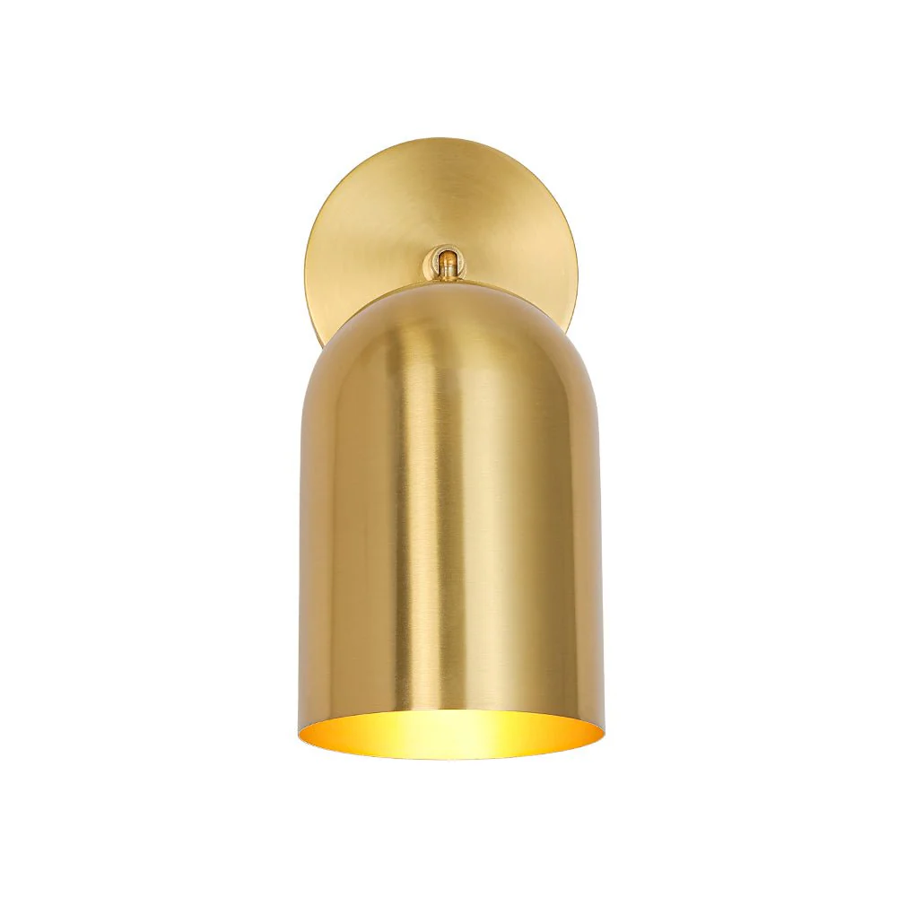 Modern Brass Adjustable Single Ceiling Spotlight Wall Light - Image 6