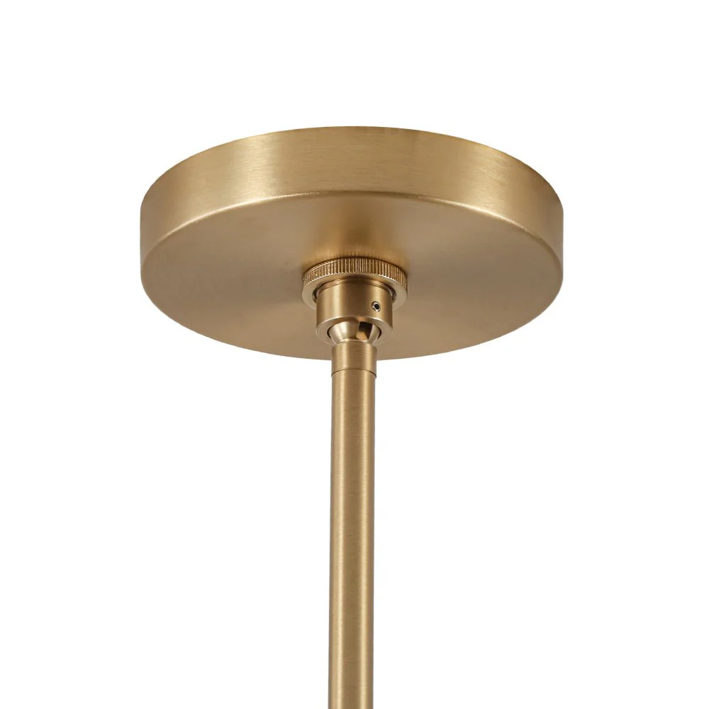 Modern Linen Conical Drum Cage Pendant Light - Image 23
