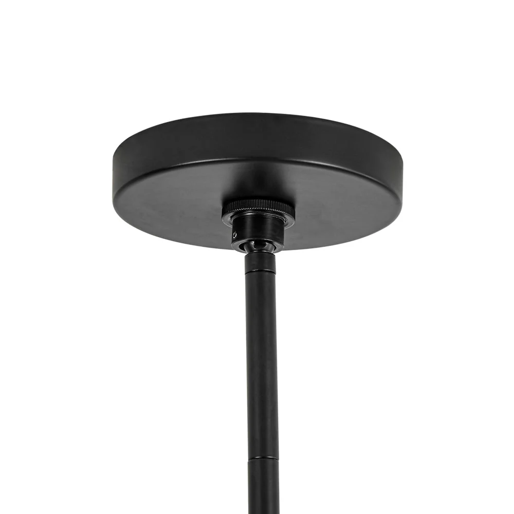 Modern Linen Conical Drum Cage Pendant Light - Image 39