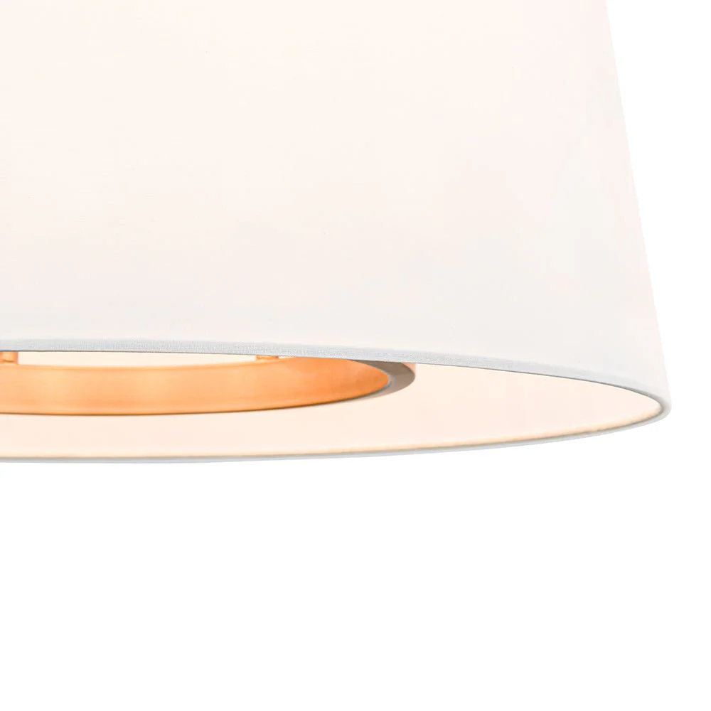 Modern Candle Style Fabric Wide Drum Cage Pendant Light - Image 13