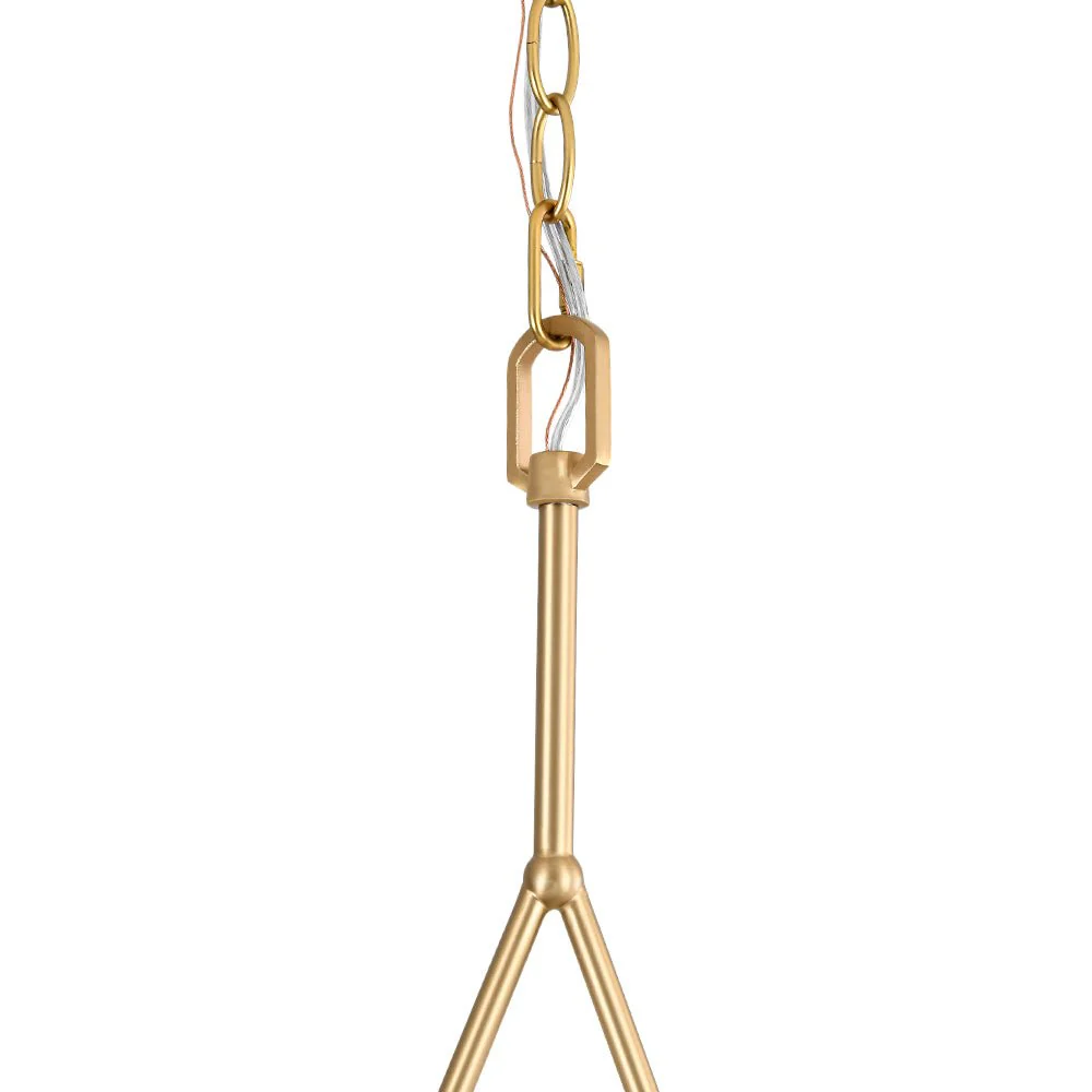 Modern Candle Style Fabric Wide Drum Cage Pendant Light - Image 15