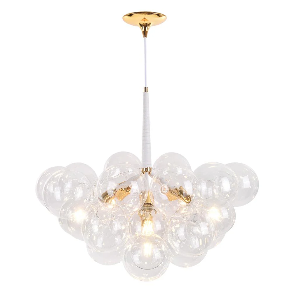 Modern Cluster Glass Bubble Chandelier - Image 7