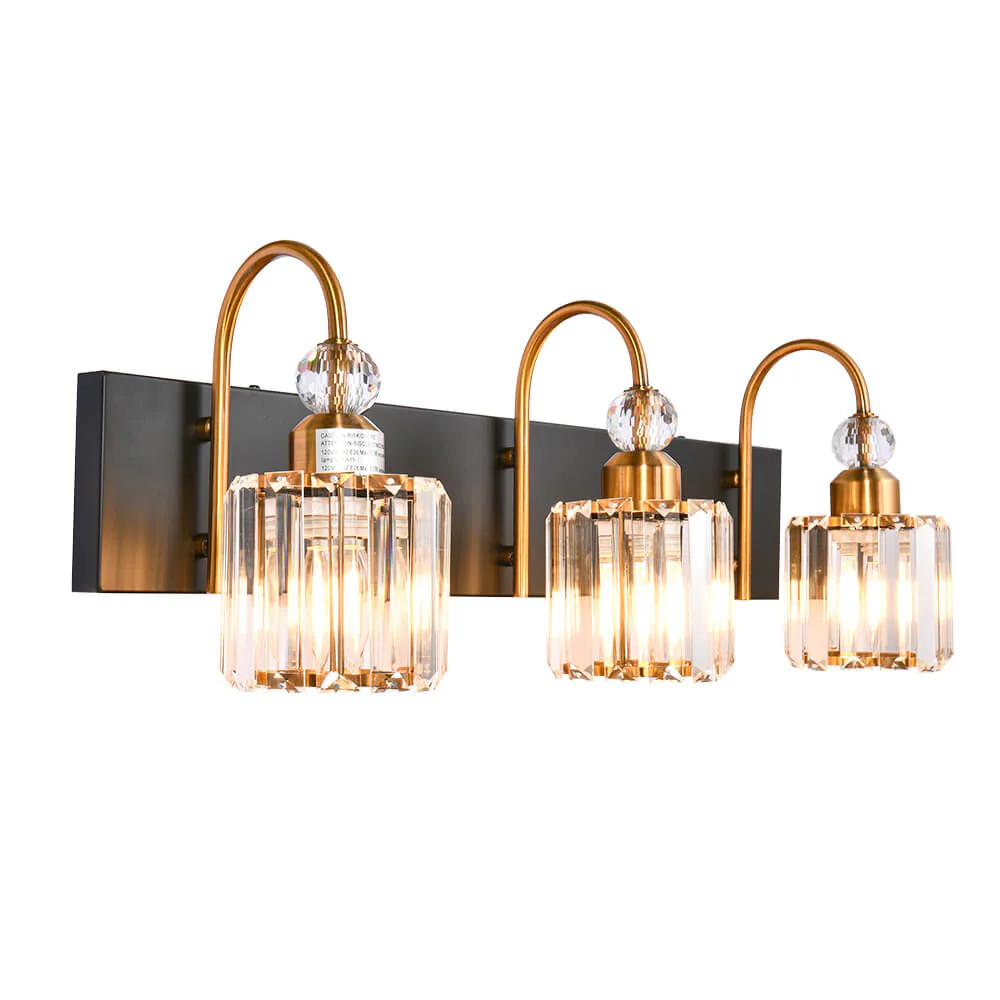Modern Crystal Vanity Wall Sconce - Image 16