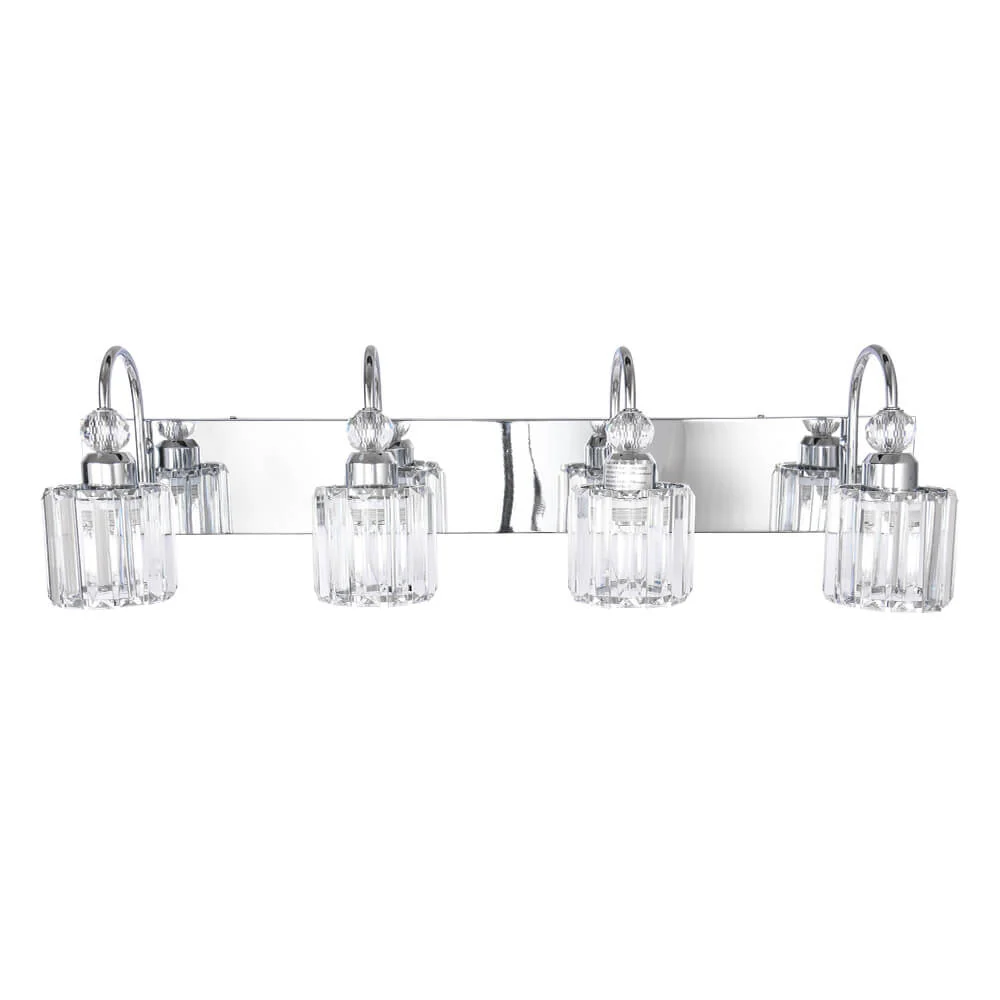 Modern Crystal Vanity Wall Sconce - Image 17