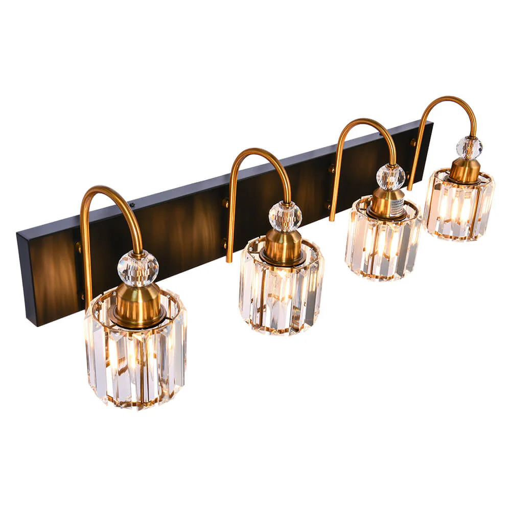 Modern Crystal Vanity Wall Sconce - Image 25