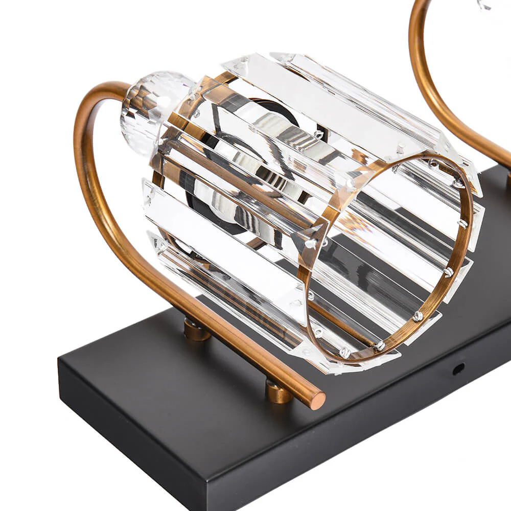 Modern Crystal Vanity Wall Sconce - Image 30