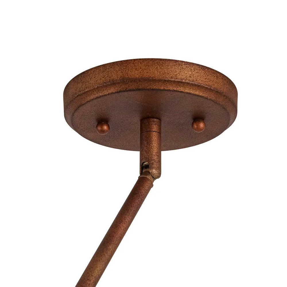 Modern Farmhouse 3-light Island Pot Lid Dome Pendant - Image 39