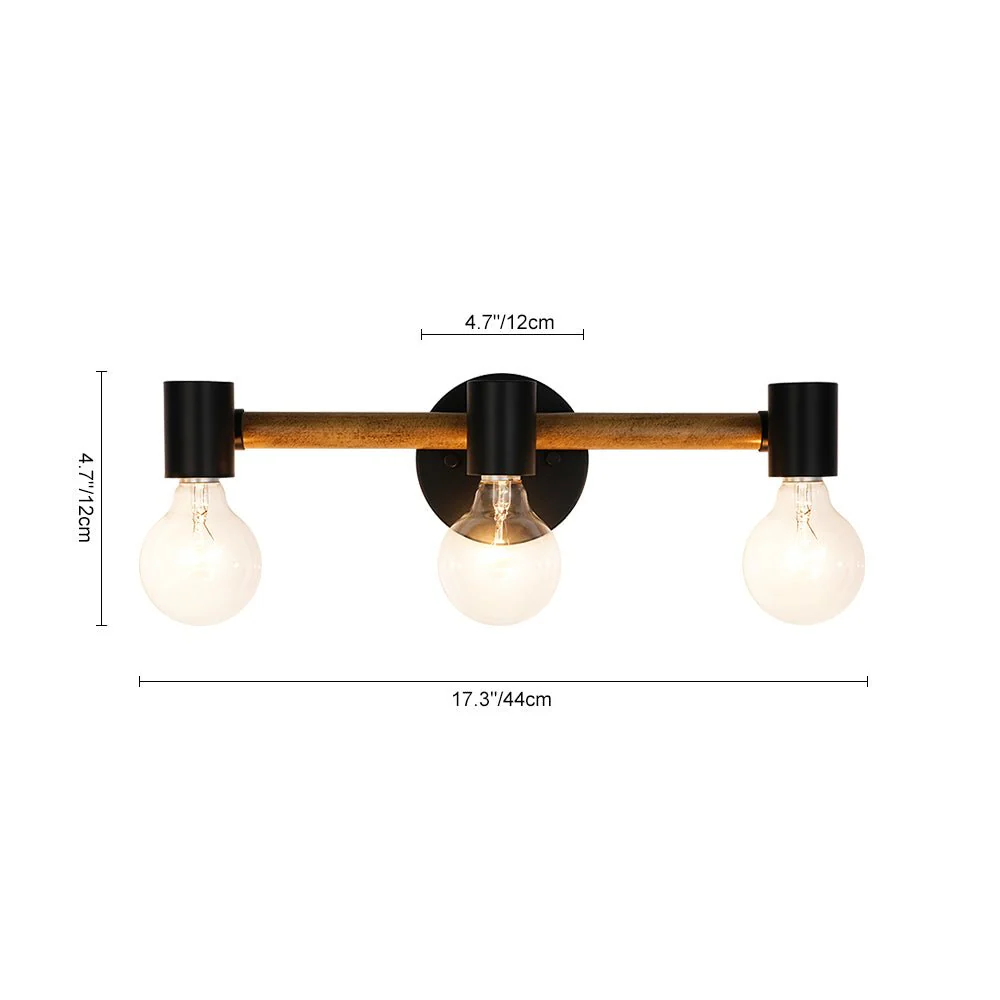 Modern Farmhouse 3-Light Vanity Wall Sconce - Image 3